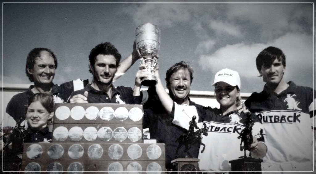 Tim Gannon polo championship team win